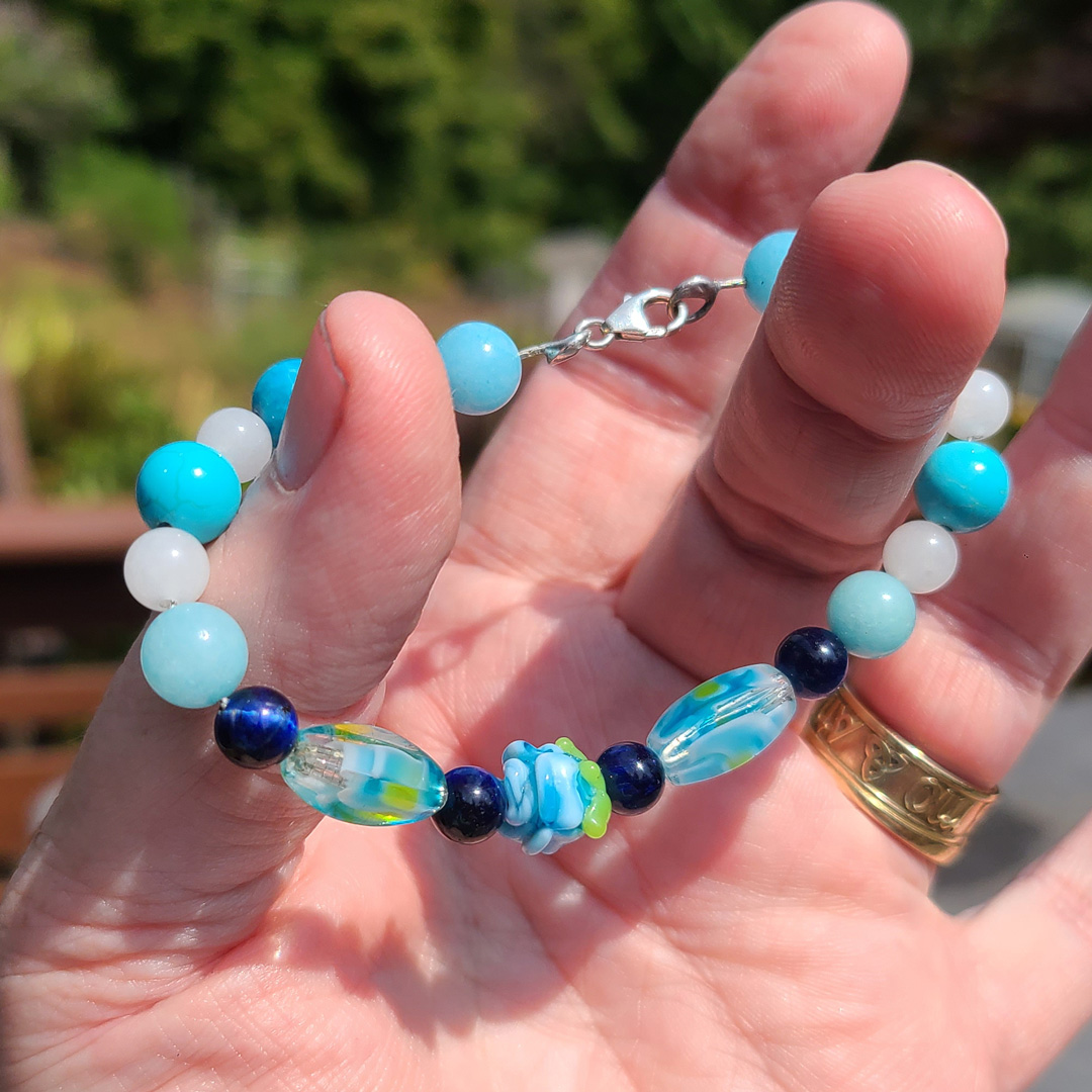 Apatite bracelet