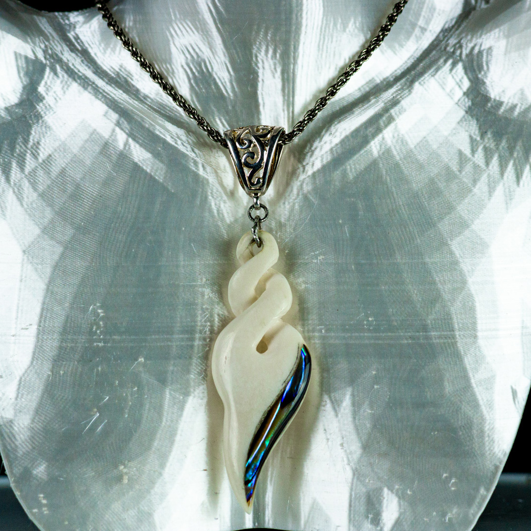 Red Tigers Eye Pendant set in Sterling Silver